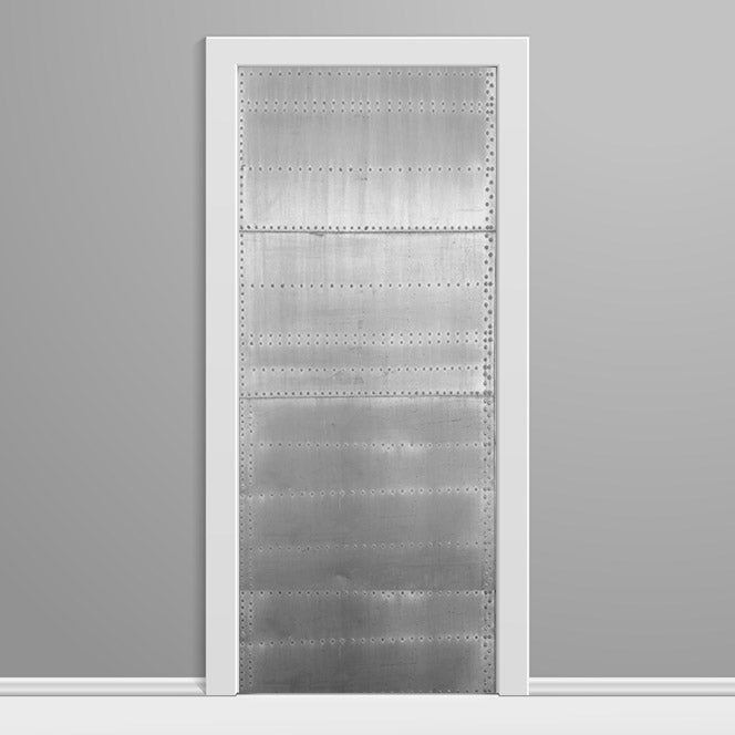 Aluminum rivets Sheet Vinyl Door wrap