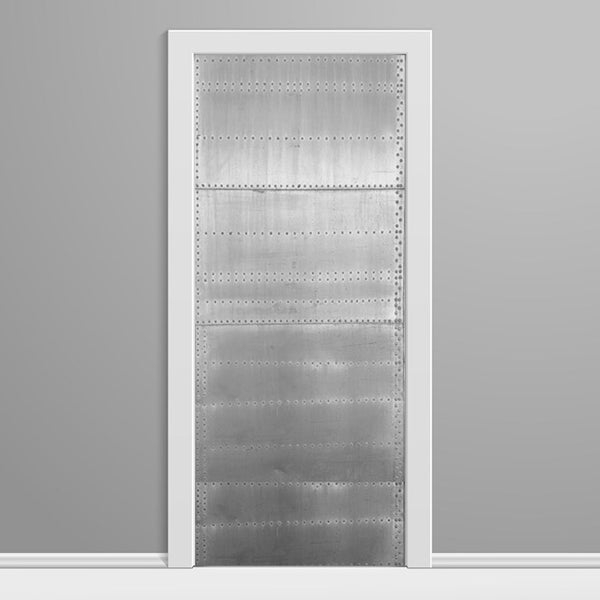 Aluminum rivets Sheet Vinyl Door wrap