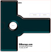 Template for vehicle wrap design with 'RMwraps.com' branding