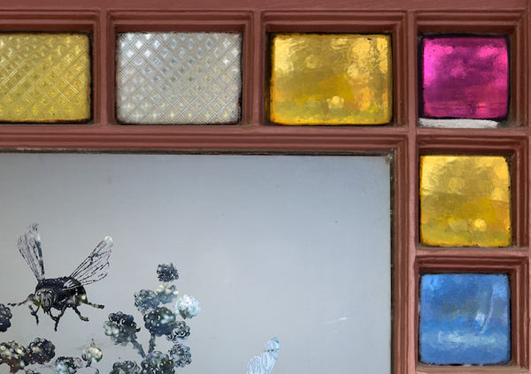 26 Stain Glass Custom Printed Vinyl Door Wrap