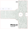 Patterned decal design with 'RMwraps.com' branding on a white background