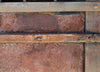 Prison Bar Door Wrap Star Close up Rust