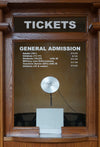 Ticket Booth Door Wrap