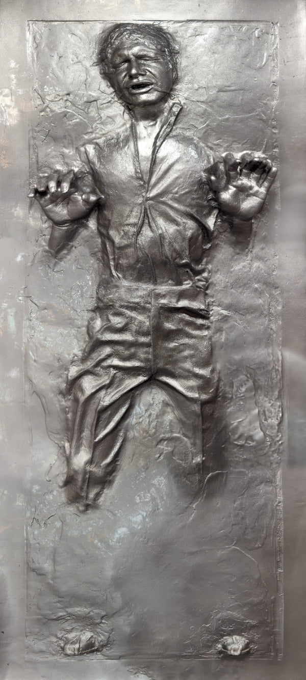 Han Solo in Carbonite Custom Printed Door wrap