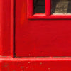 London Red Telephone Booth English Iron Phone Box Door wrap