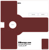 Sun Dried Tomato SW 7585 Push Plate Sticker
