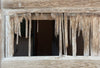 Wendover Abandoned Barrack Wooden Right Door Wrap Close up wood