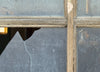 Wendover Abandoned Barracks Wooden left Door Close up Glass