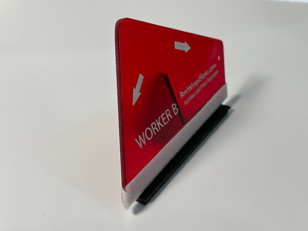Worker B Architectural Film Squeegee