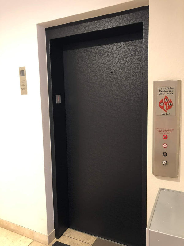 Wrapping Elevator Doors, Frames, & Cab Walls (Las Vegas, NV)