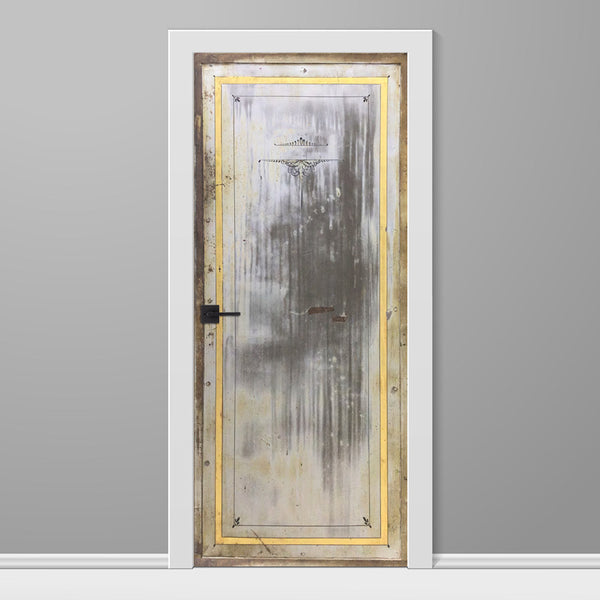 Antique DS Metal Safe Door Wrap