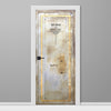 Antique Rusted Metal Safe Door Wrap