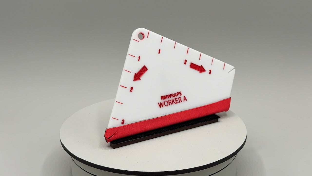 Architectural film Squeegee Worker A Crait