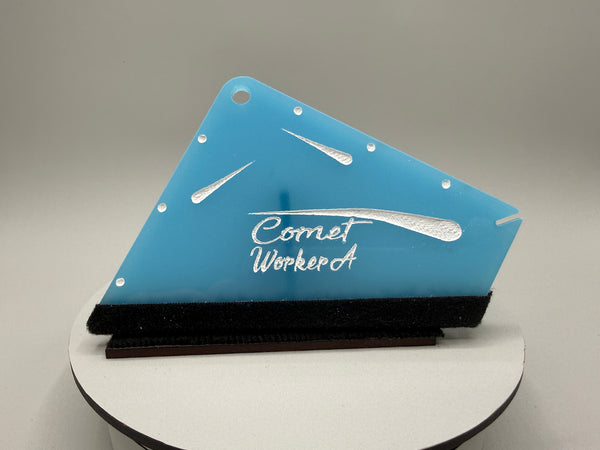 Architectural Film Squeegee Worker A Comet Glowin the Dark