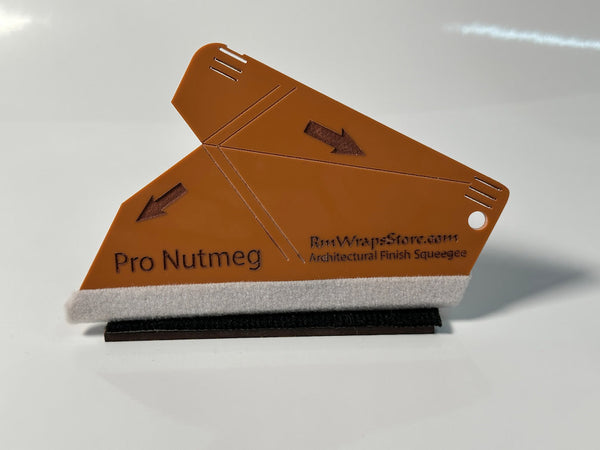 Pro Nutmeg White felt squeegee