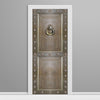 Copper Door Big Knocker Custom Printed Door Wrap