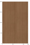 3M Di-Noc Oak FW-236AR Abrasion Resistant Architectural Film Pattern Scale