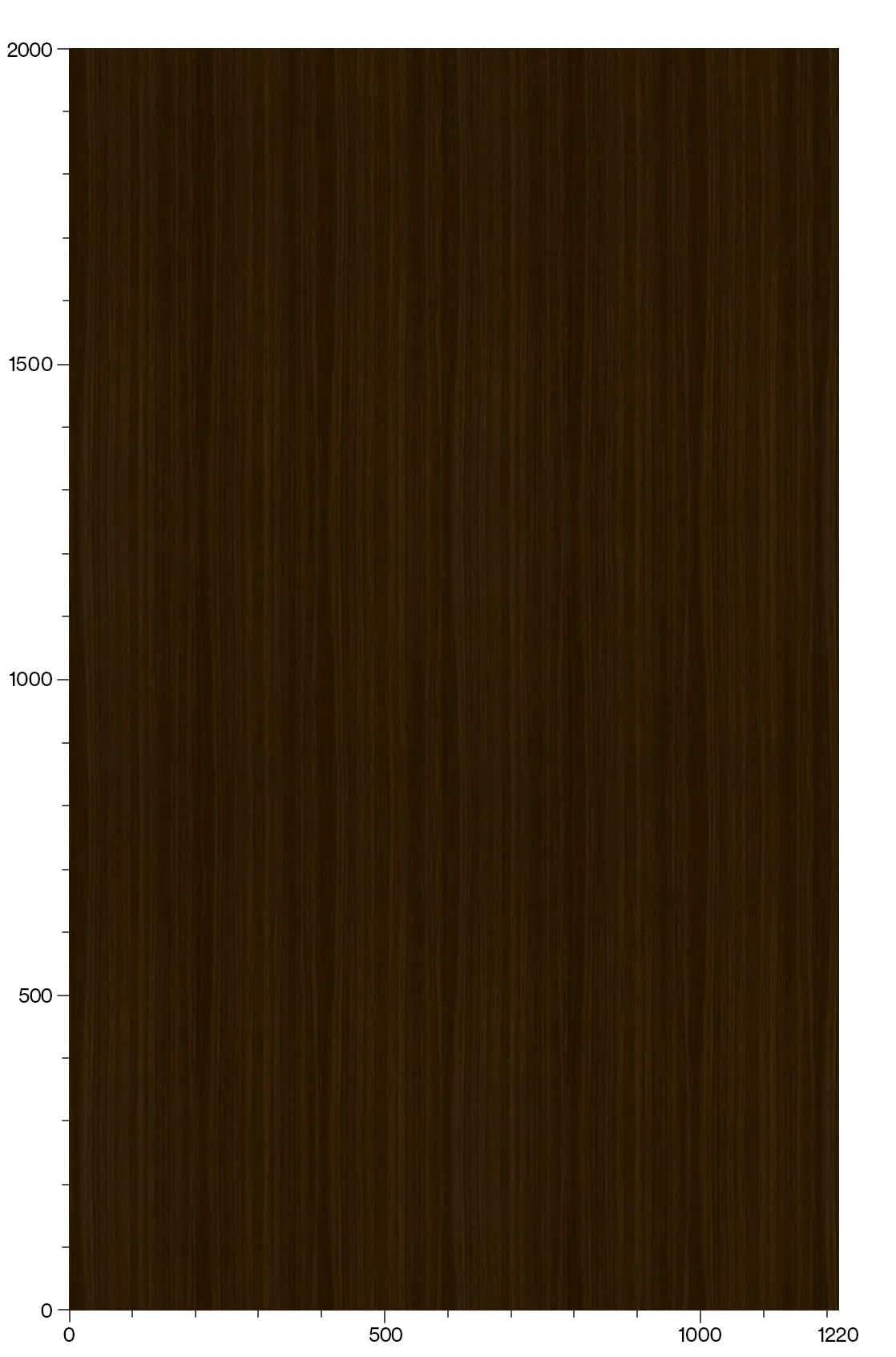 3M Di-Noc Walnut FW-338AR Abrasion Resistant Architectural Film Pattern Scale