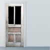 Farmhouse Weathered Wooden Door Wrap Blank