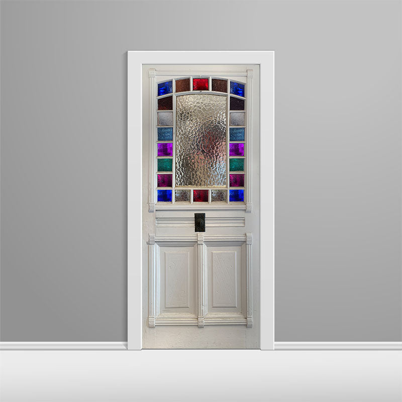 Hyde park Stain Glass window Door Wrap