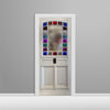 Hyde park Stain Glass window Door Wrap