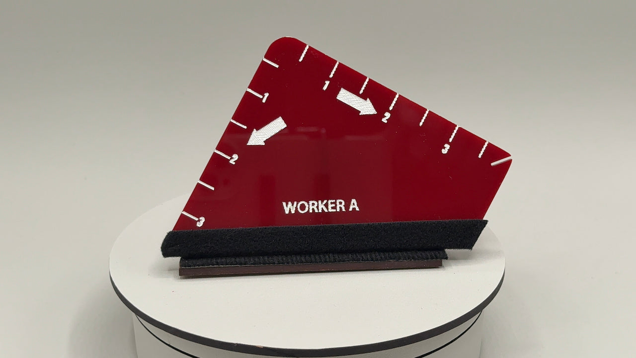 Architectural film Squeegee Worker A Fire