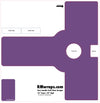 Izmir Purple SW 6825 Push Plate Sticker