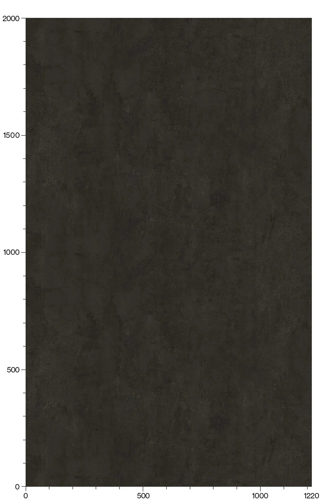 3M Di-Noc Black Iron Metallic ME-2551 Pattern Scale