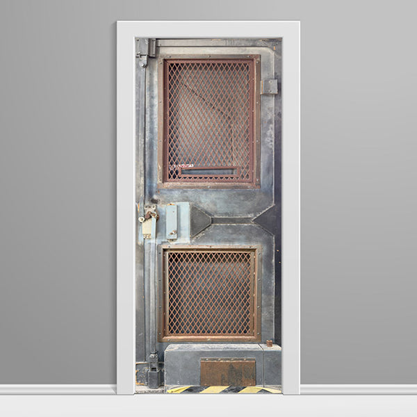 Metal Cargo Plane Door Wrap Left