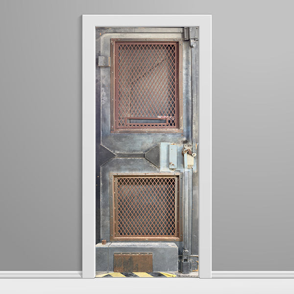 Metal Cargo Plane Door Wrap right