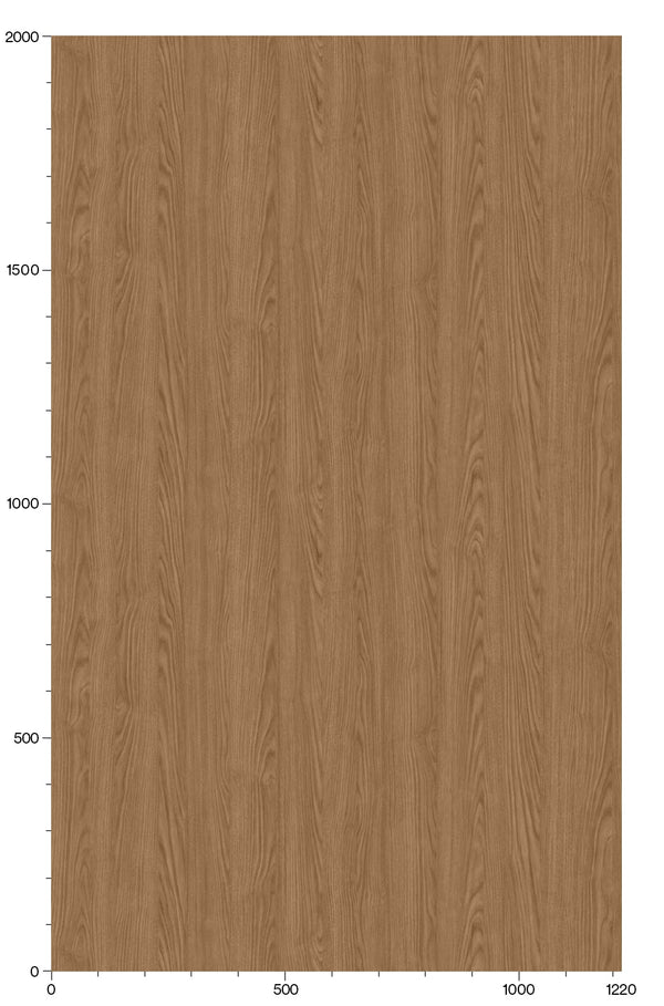 3M Di-Noc Chestnut PW-2306MT Architectural Film Pattern Scale