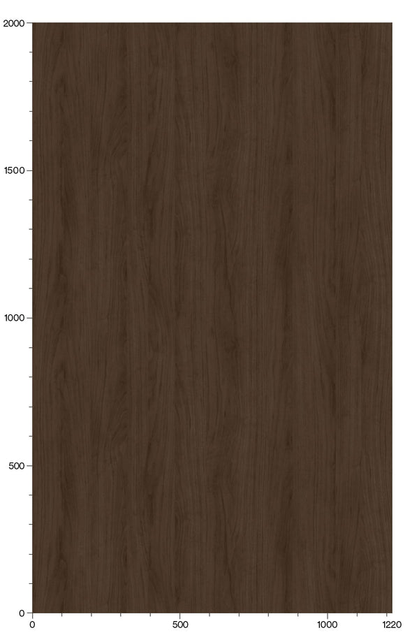 3M Di-Noc Walnut PW-2314MT Architectural Film Pattern Scale