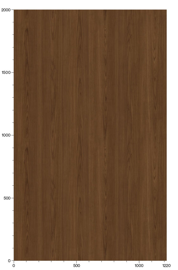 3M Di-Noc Teak Premium Wood PW-2325MT Pattern Scale