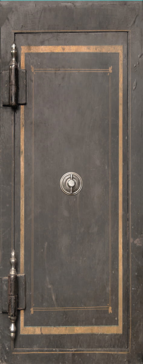 Vintage Safe Door wrap