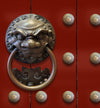 Red Chinese Temple Door Wrap