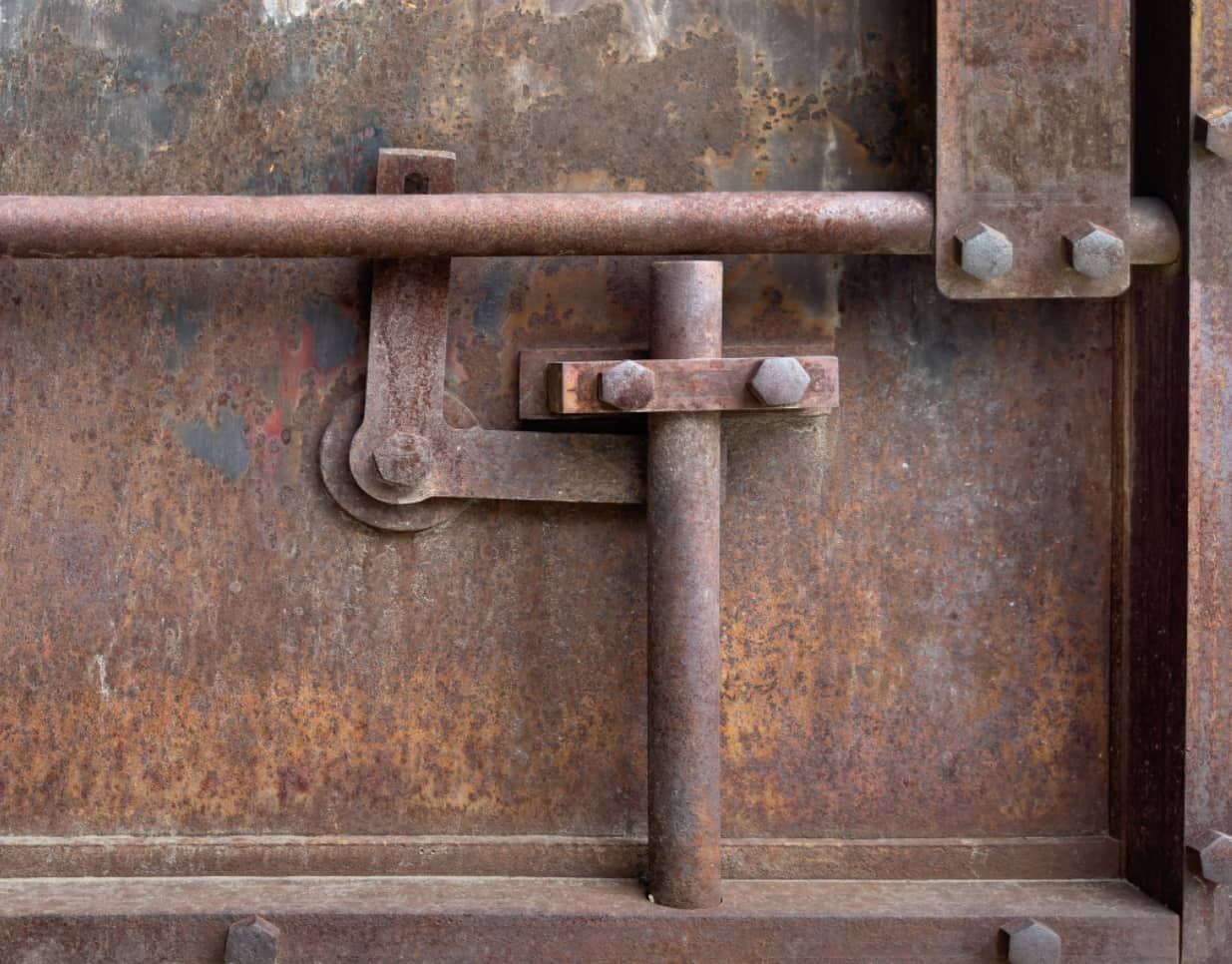 Old Western Bank Vault Metal Door Wraps