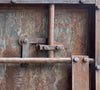 Old Western Bank Vault Metal Door Wraps