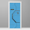 Star Trek Custom Printed Door Wrap Blue Left