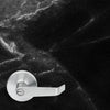 Black Carrara Marble Door Wrap