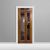 Vintage Phone Booth Door Wrap Closed Door