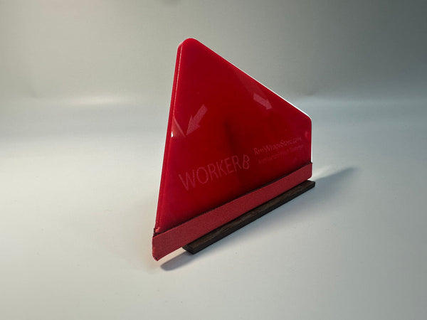 Worker B Fire Side Squeegee made for Architectural Film