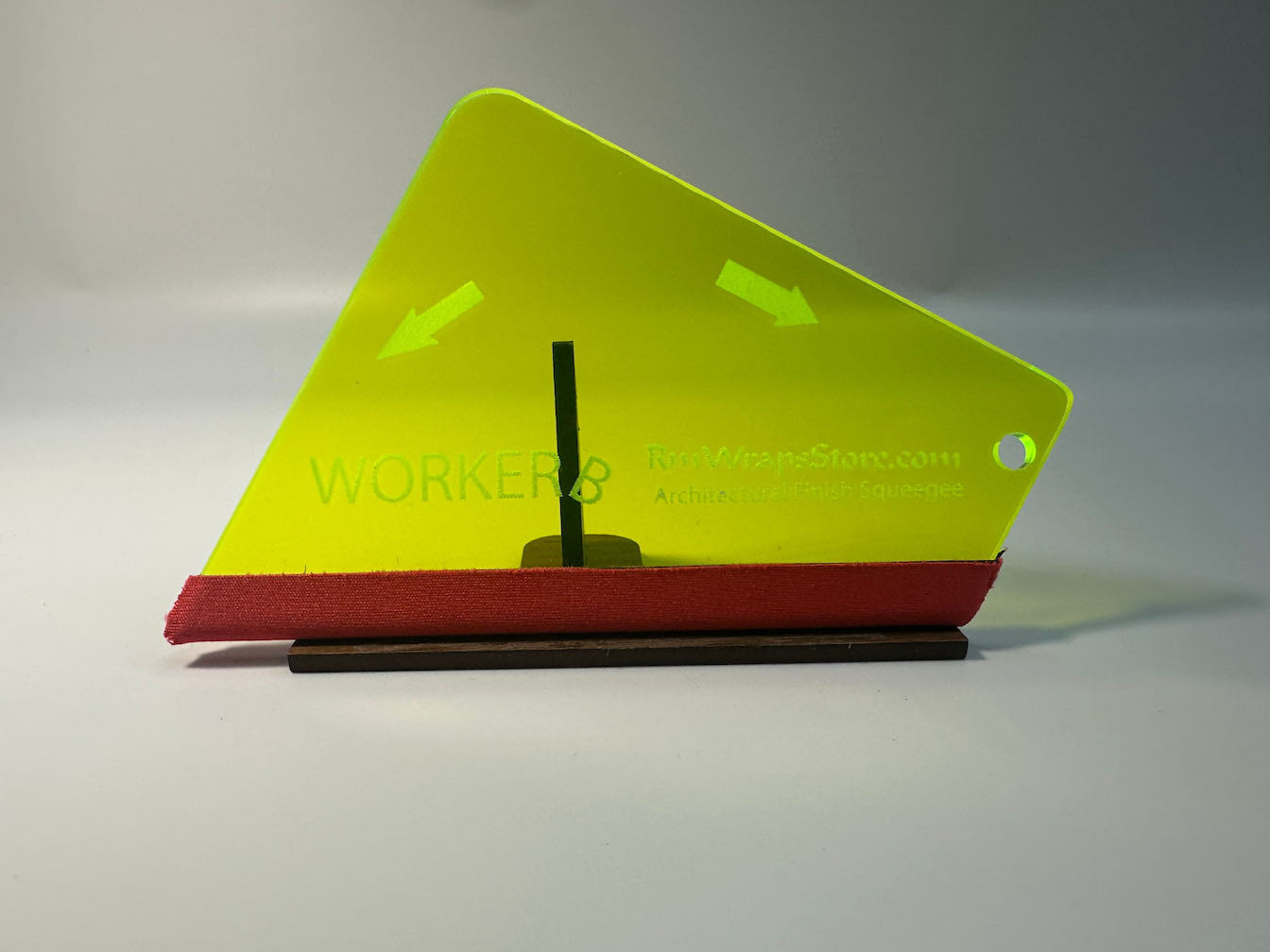 Worker B Nuclear Squeegee made for Architectural Film