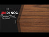 30 second spinner video of a 3M Di-Noc Architectural Finish pattern applied to a compound 3D surface to show how it is applicable to complex shapes and how its surface finish interacts with overhead lighting. 