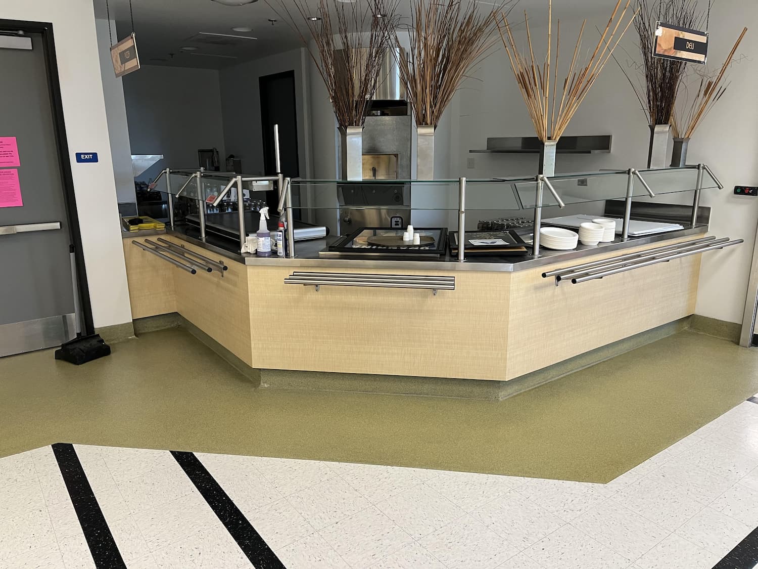 3M, Di-Noc, architectural film, vinyl, cafeteria, WG-478