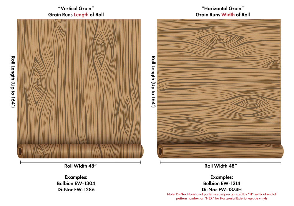 Di-Noc Zebra Wood WG-1392H Architectural Film