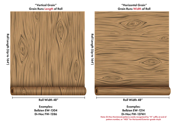Di-Noc Zebra Wood WG-1392H Architectural Film